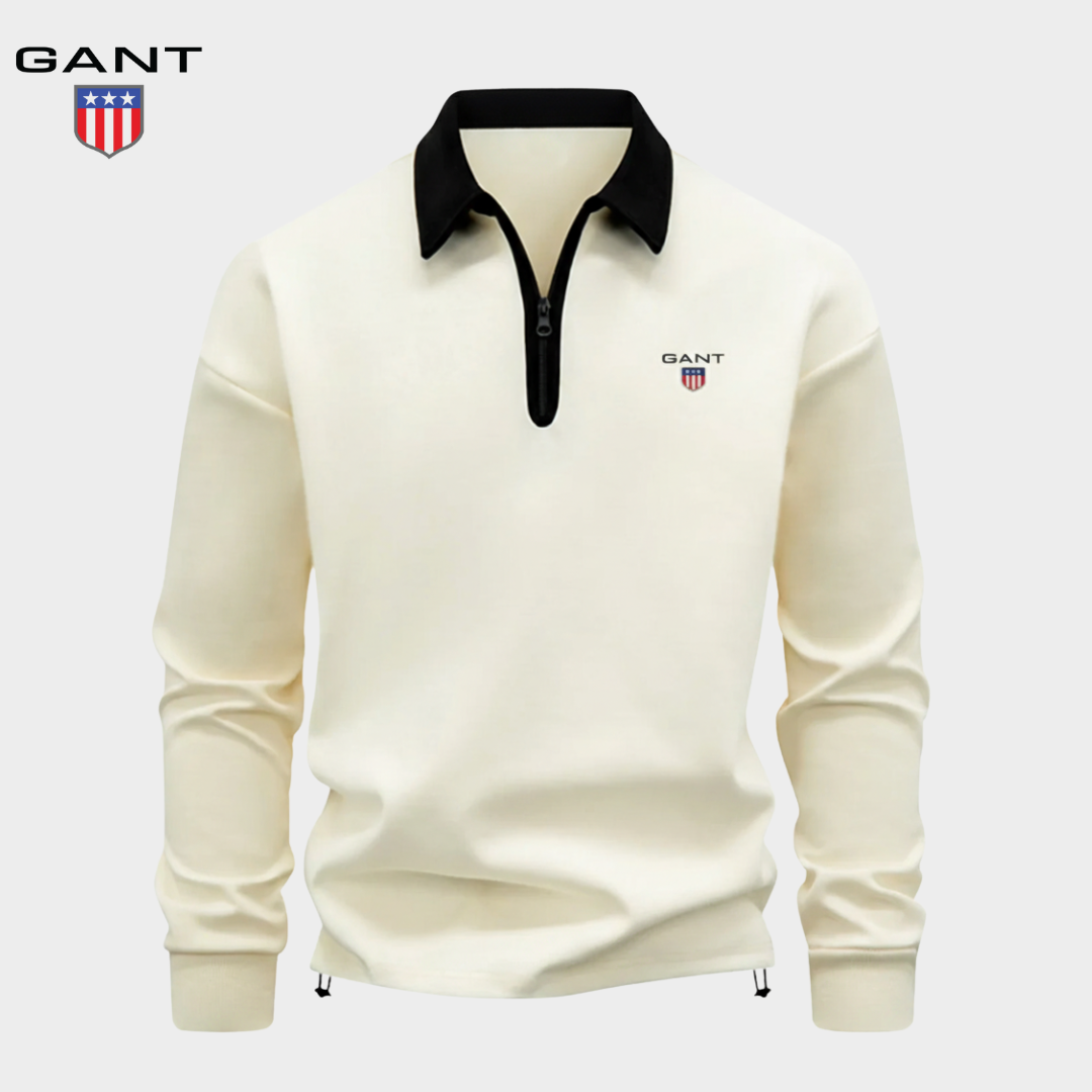 GANT™ Premium Zip-Kraag Gebreide Trui