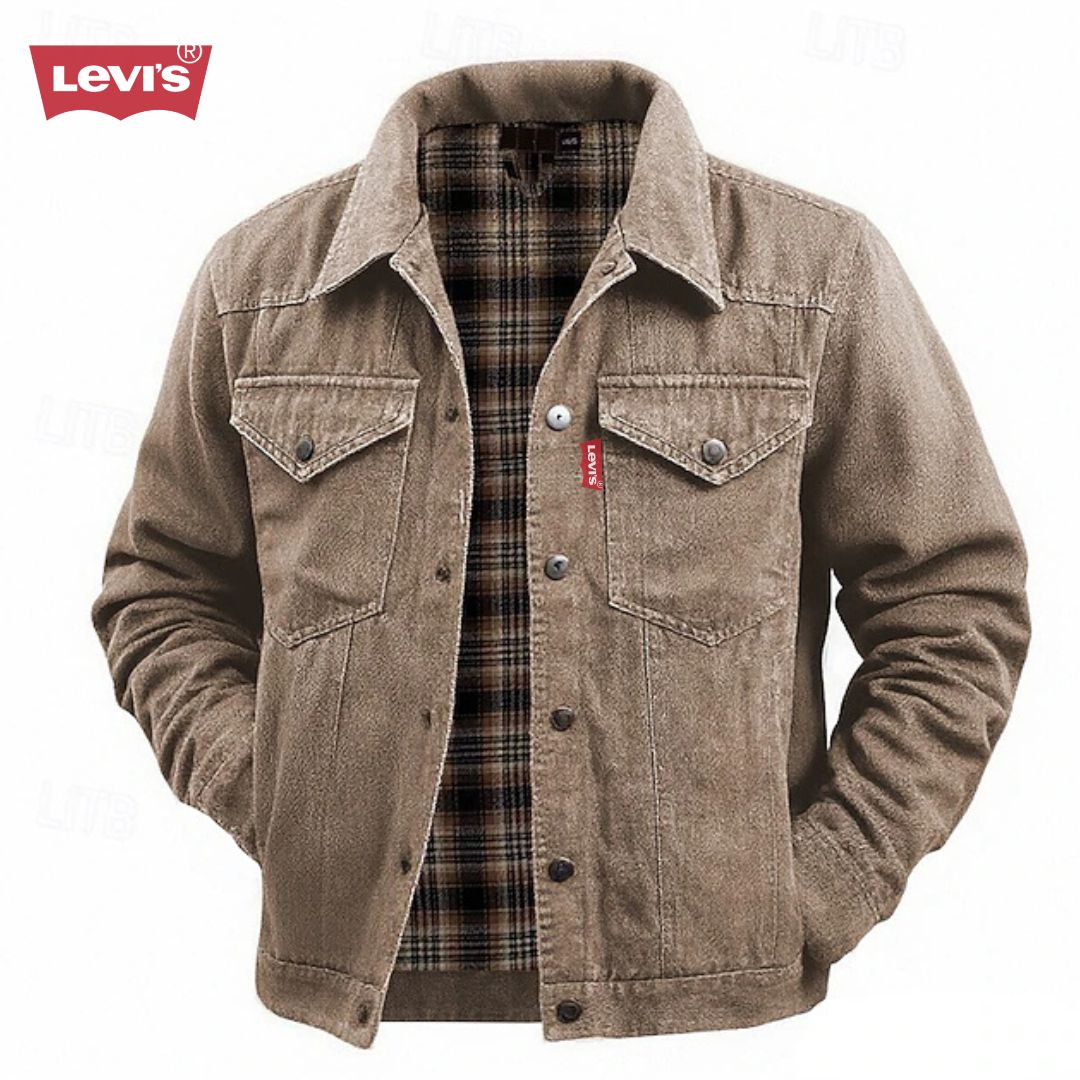 LᎬᏙІᏚ - Chaqueta vaquera informal para hombre