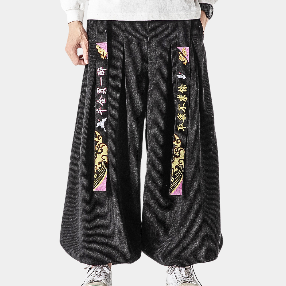 Adrian - Trendy Ribfluweel Zomerbroek voor Heren