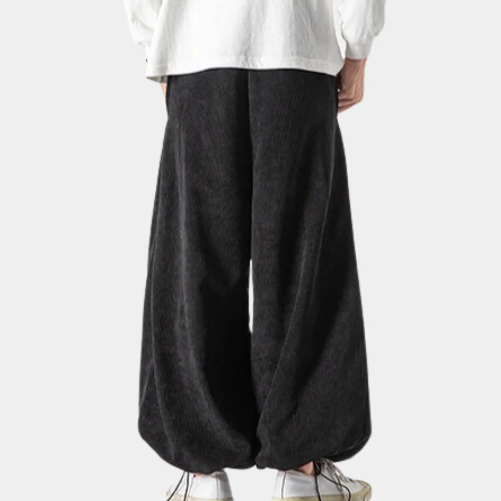 Adrian - Trendy Ribfluweel Zomerbroek voor Heren