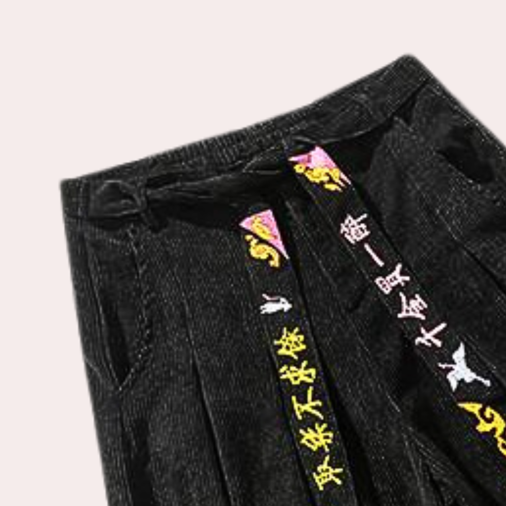 Adrian - Trendy Ribfluweel Zomerbroek voor Heren