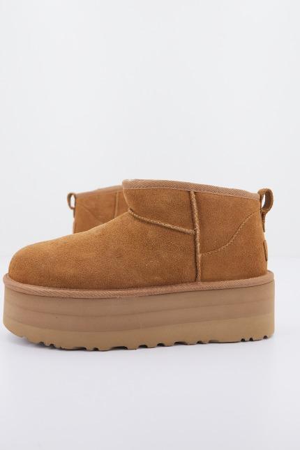 ՍᏀᏀ Enkellaarzen Dames Ultra Mini Platform Zwart - Stijlvol en Comfortabel Suède voor de Winter