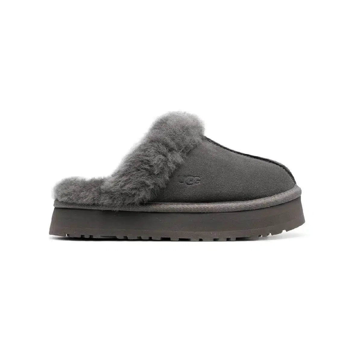 ՍᏀᏀ Floppy Antracietgrijze Pantoffels Dames - Comfortabele Sleehak Pantoffels voor Thuis en Buiten