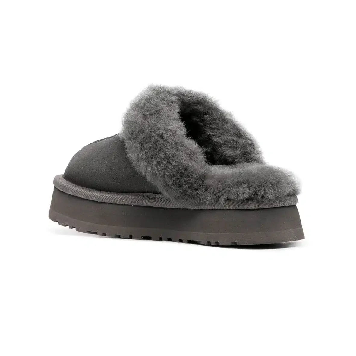 ՍᏀᏀ Floppy Antracietgrijze Pantoffels Dames - Comfortabele Sleehak Pantoffels voor Thuis en Buiten
