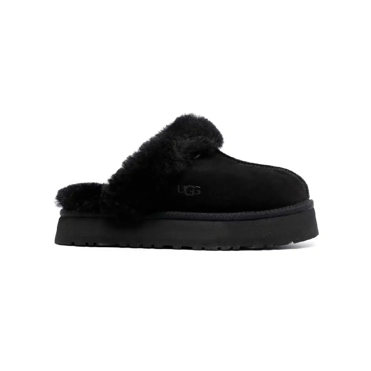 ՍᏀᏀ Floppy Zwarte Pantoffels Dames - Comfortabele Wedge Slippers voor Binnen en Buiten