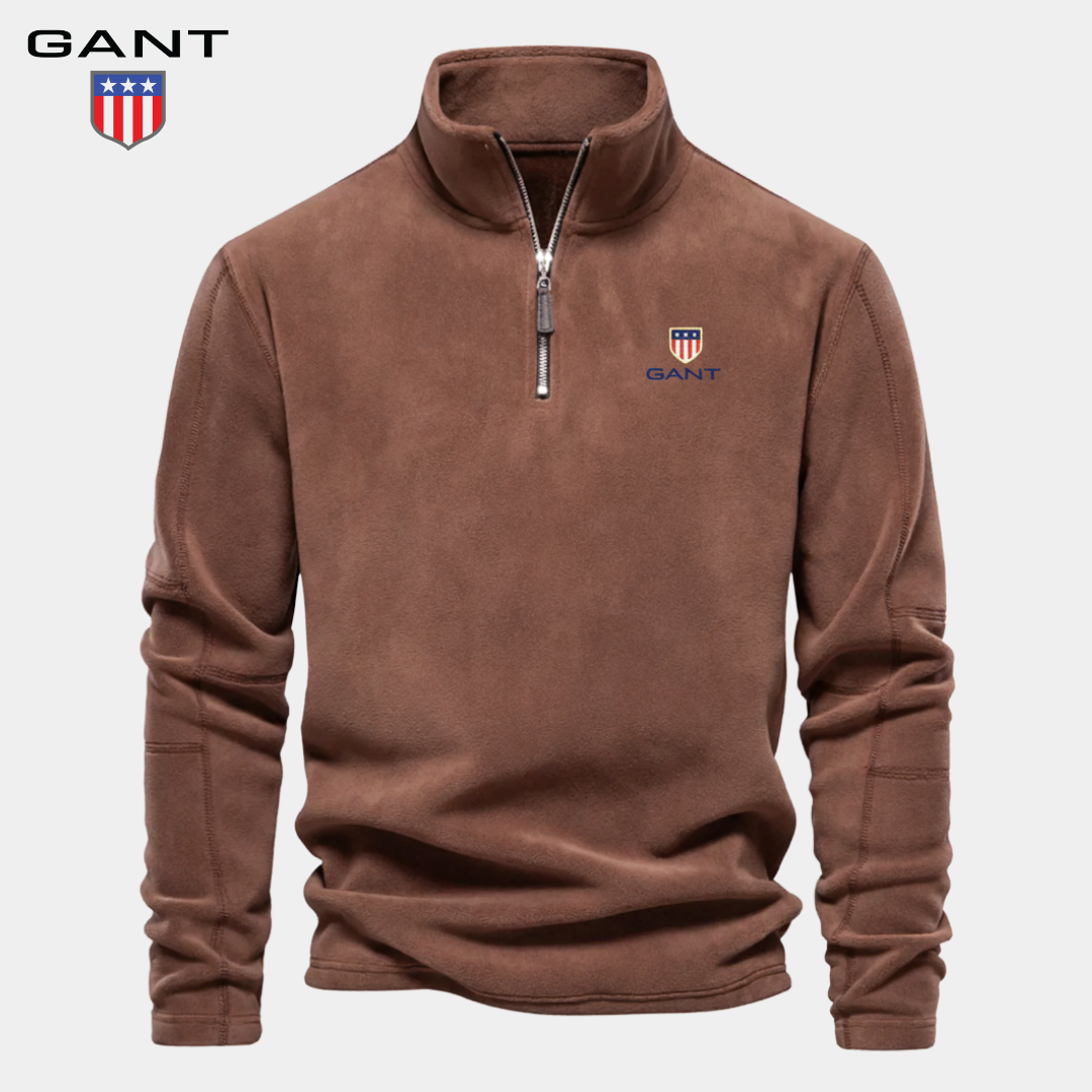 GᎪΝᎢ - Premium fleece halve rits