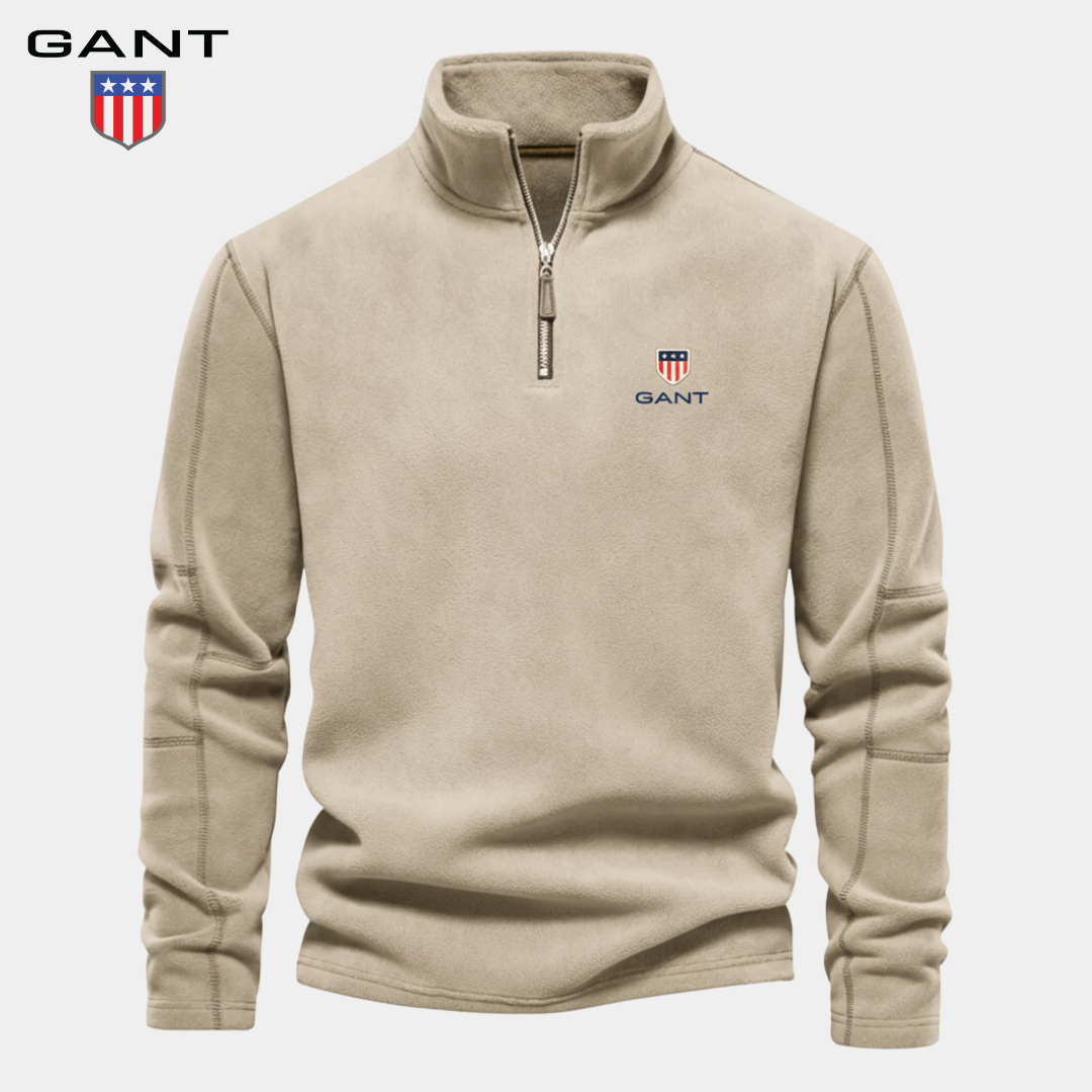 GᎪΝᎢ - Premium fleece halve rits