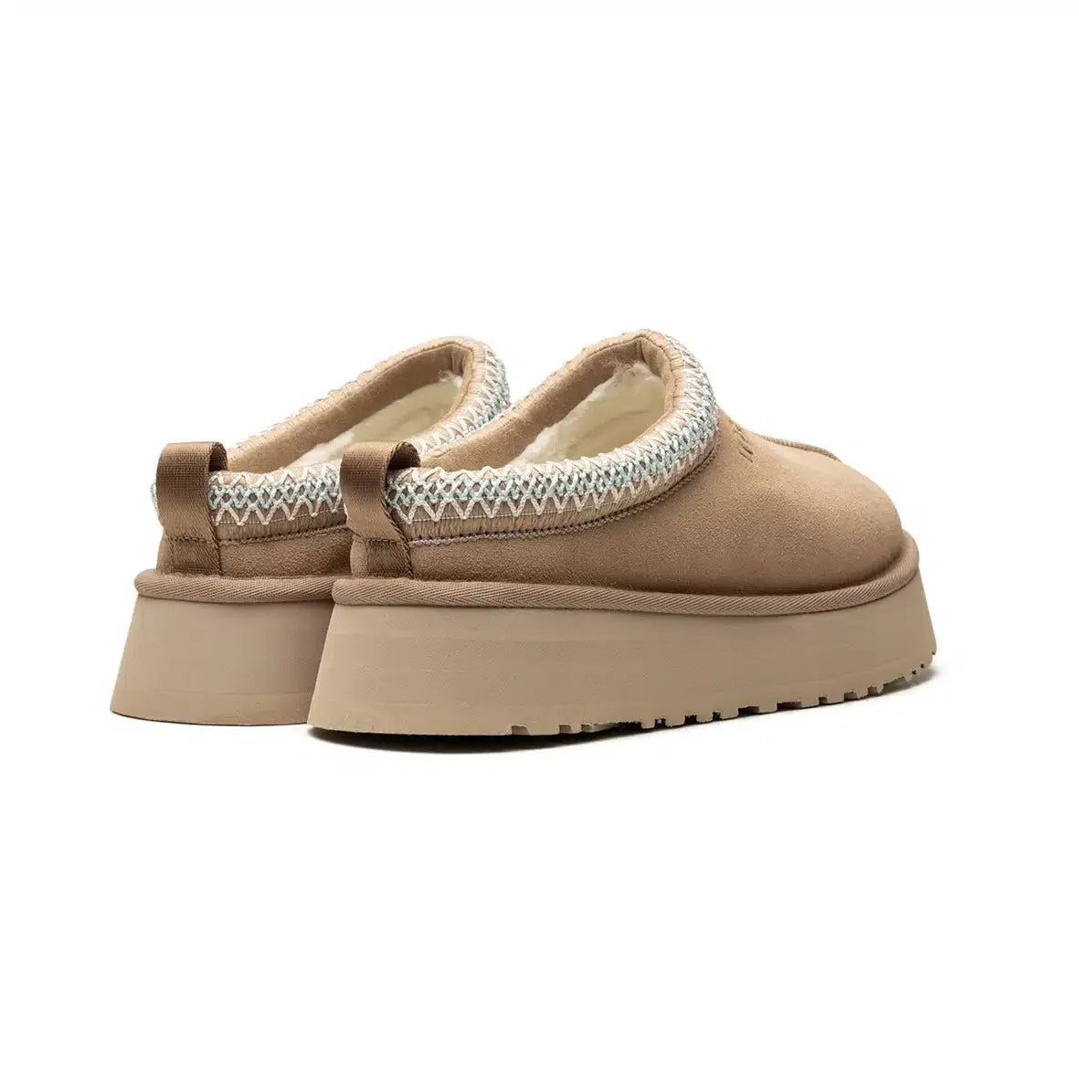ՍᏀᏀ Tazz Pantoffels Dames - Beige Zand Sloffen met Verhoogde Zool voor Comfort